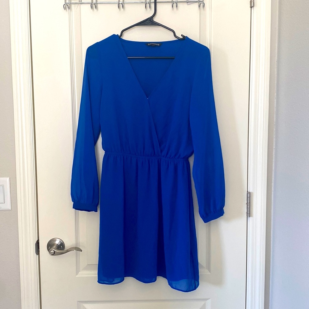 Express-Surplice Dress-Size Small
